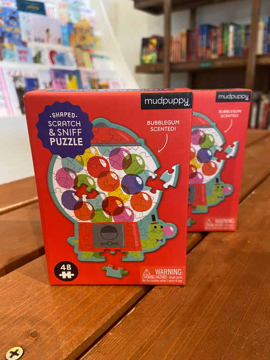 Scratch & Sniff Puzzle - Bubblegum Turtle