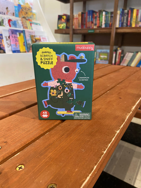 Scratch & Sniff Puzzle - Cinnamon Bear