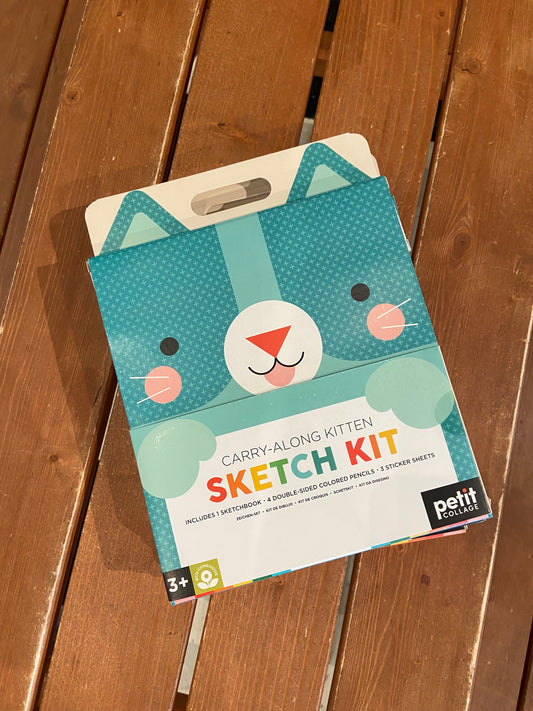 Carry-Along Sketch Kit - Kitten