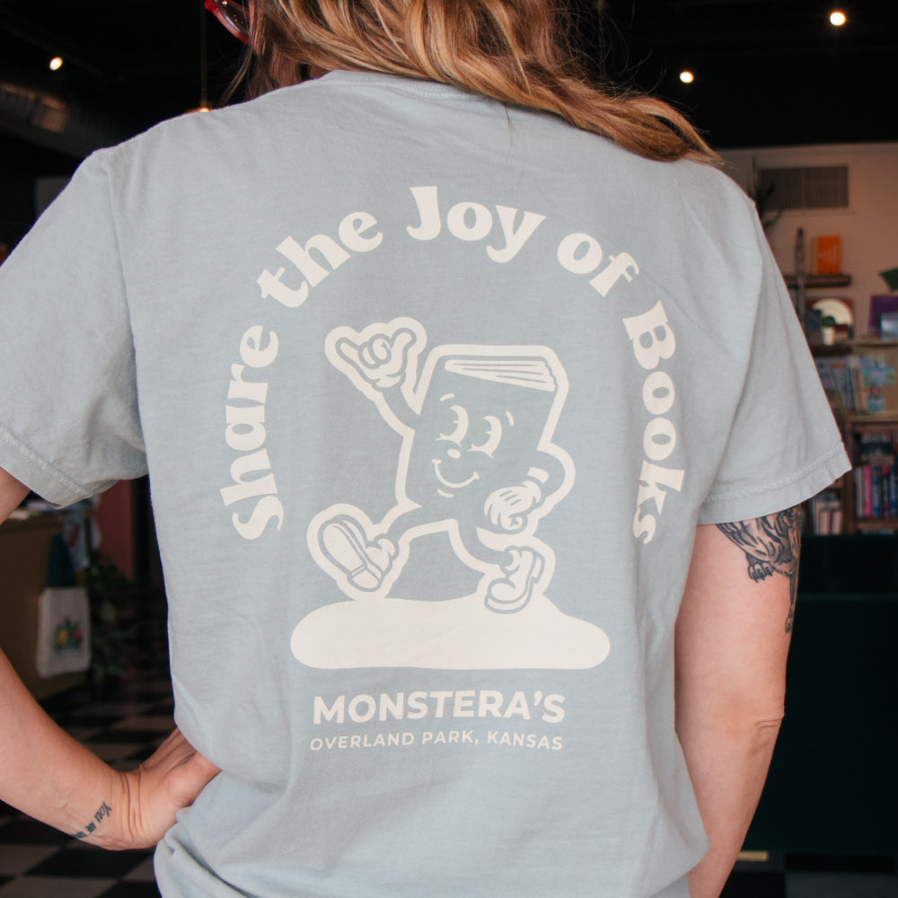 Monstera's Joy of Books T-Shirt
