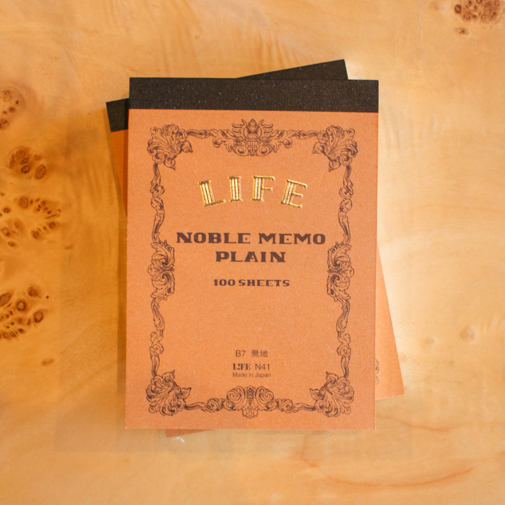 Life Noble Memo Notepad (Plain)