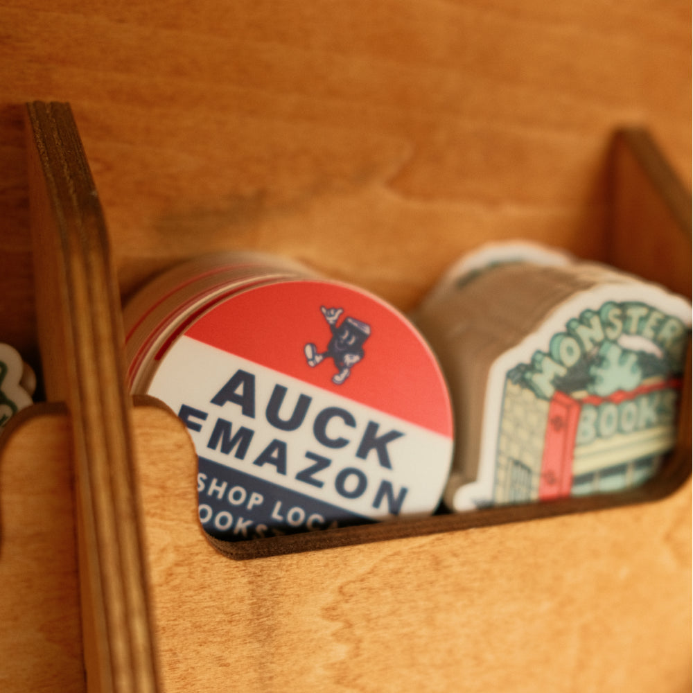 Auck Fmazon Sticker (Red, White, and Blue)