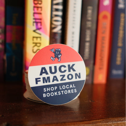 Auck Fmazon Sticker (Red, White, and Blue)