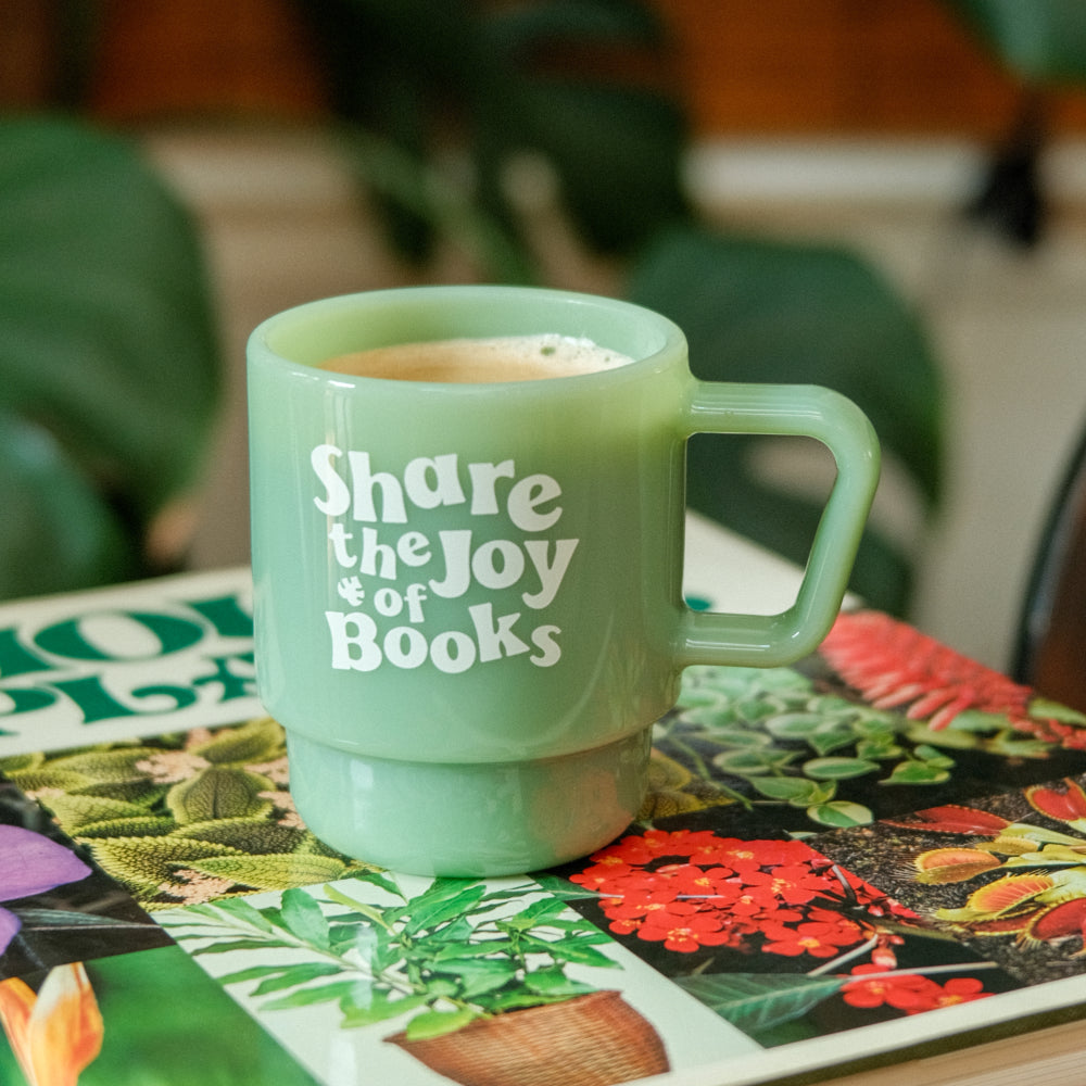 Retro Coffee Mug - Share the Joy of Books