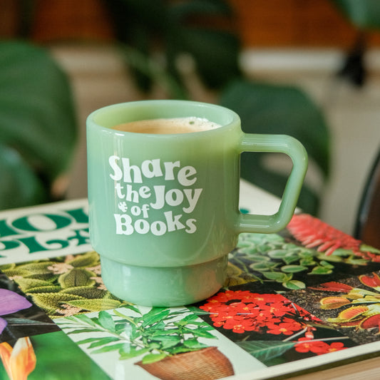 Retro Coffee Mug - Share the Joy of Books