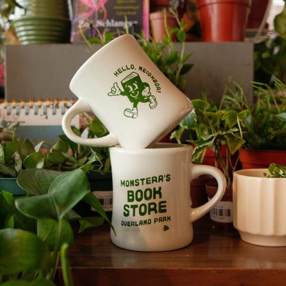 Diner Mug - Monstera's Books