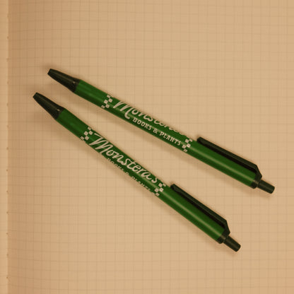 Monstera's Books Pen (Green)