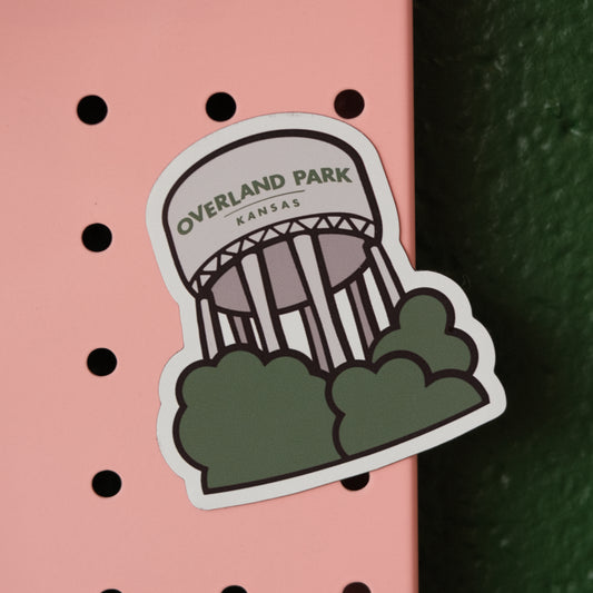 Overland Park Water Tower Magnet