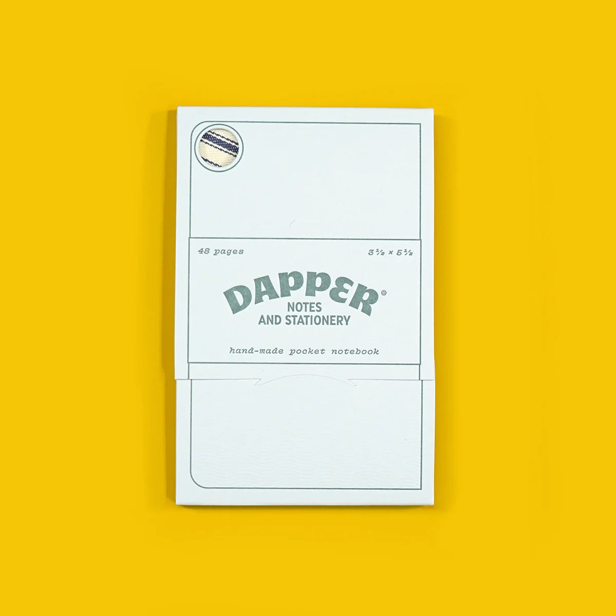 Pocket Fabric Notebook - Dapper Notes