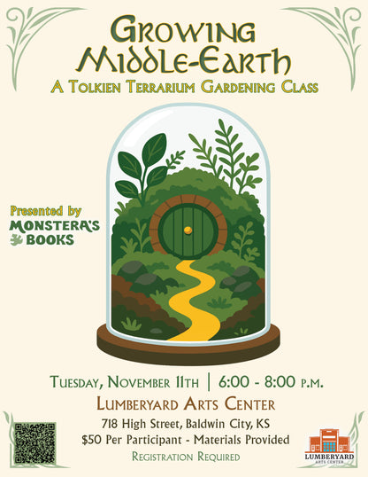 Terrarium Gardening Class (Nov. 11)