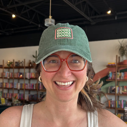 Books Books Books Dad Hat