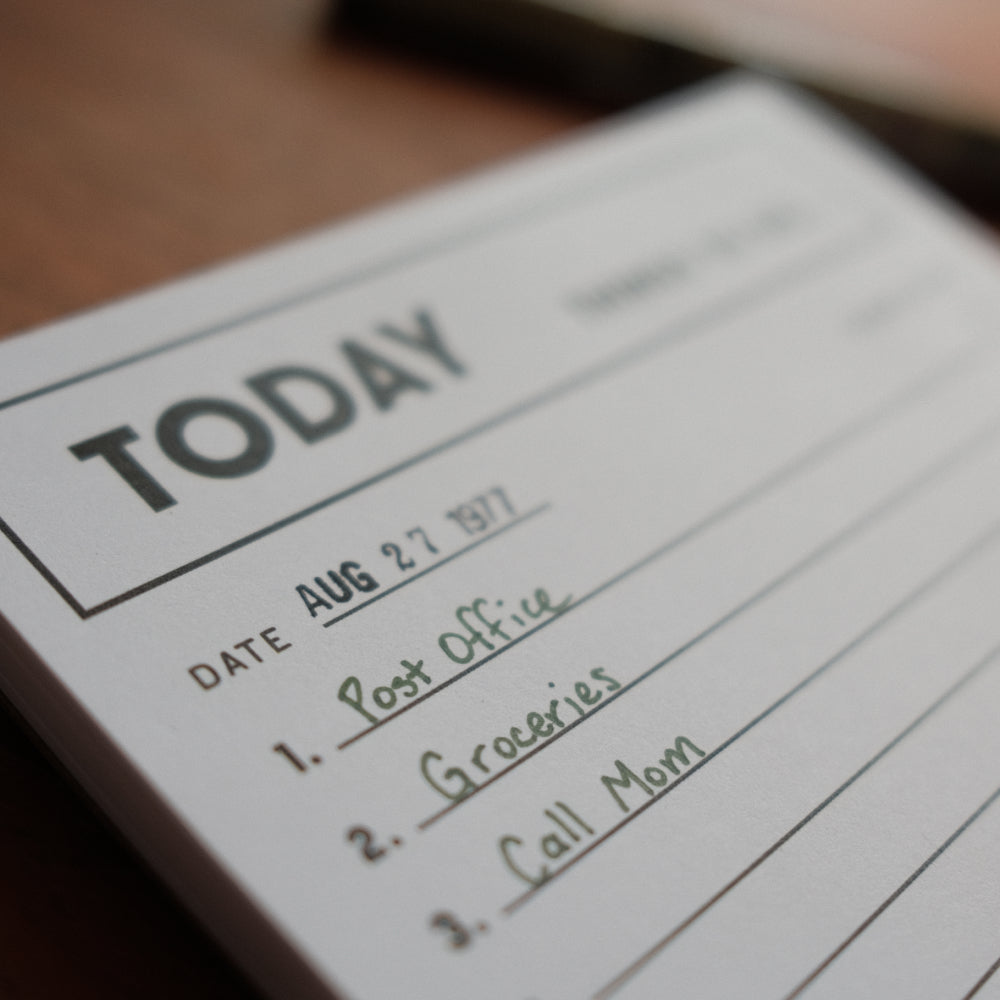 To Do List Notepad - Things To Do