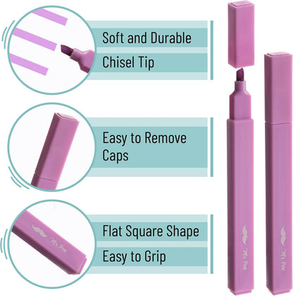 Aesthetic Highlighters 10 Pack Candy Colors