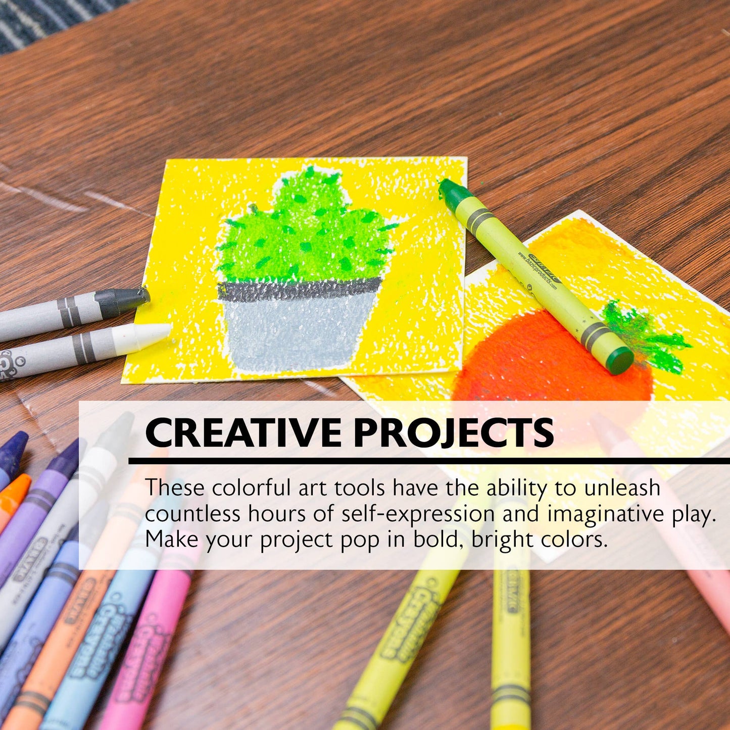 Premium Washable Crayons 24 Color
