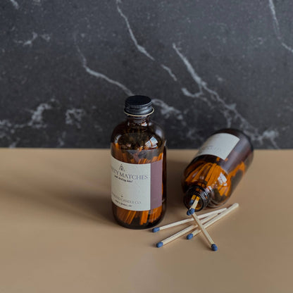 Safety Matches in Glass Jar