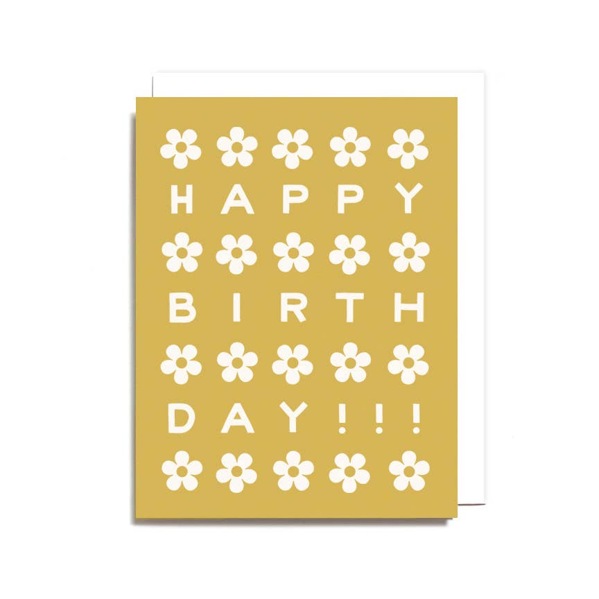 Birthday Daisies Card