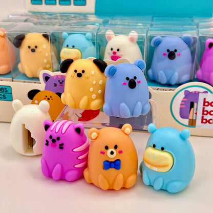33319 ROUND ANIMALS PENCIL SHARPENER-24