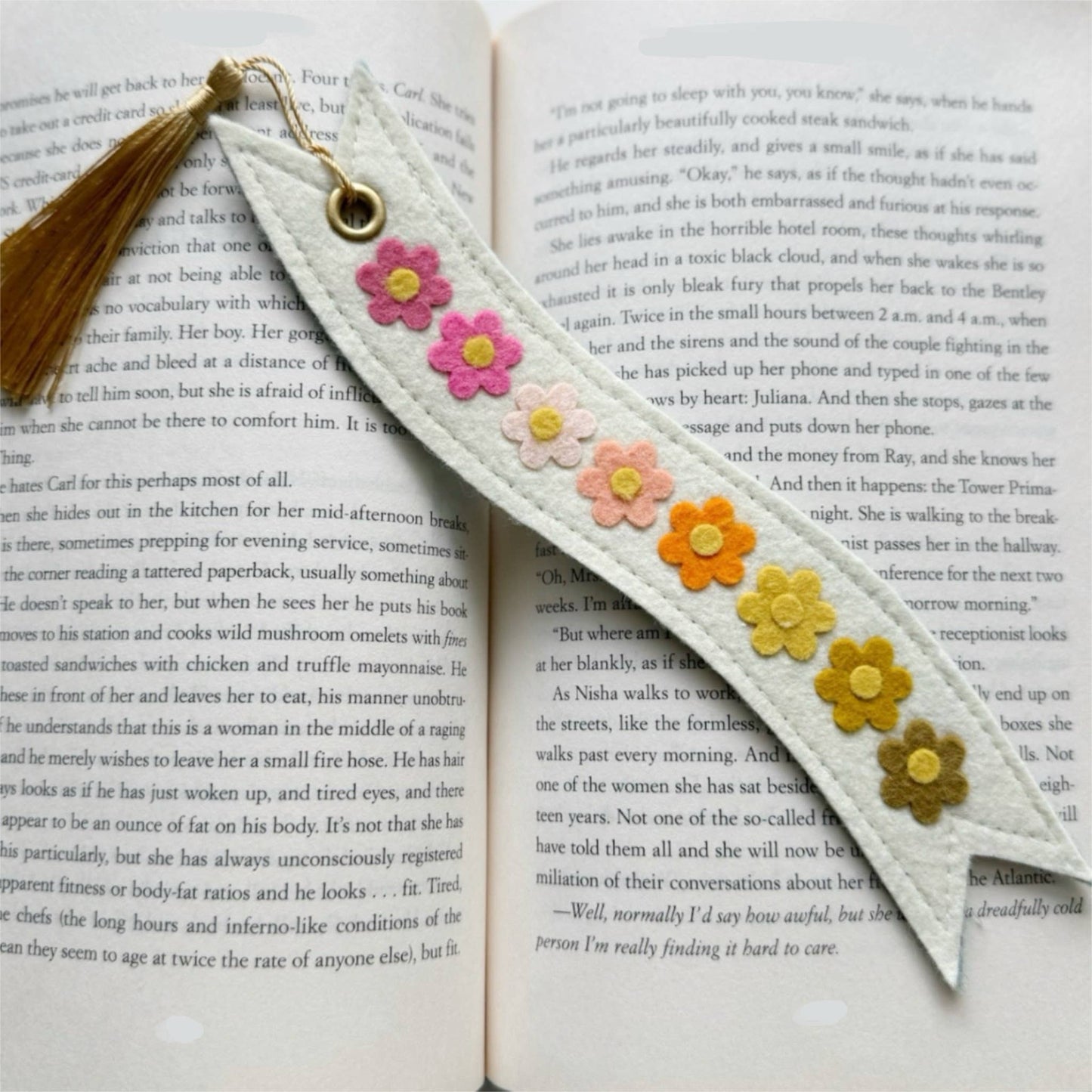 Flower Bookmark