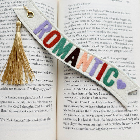 Romantic Bookmark (Green)