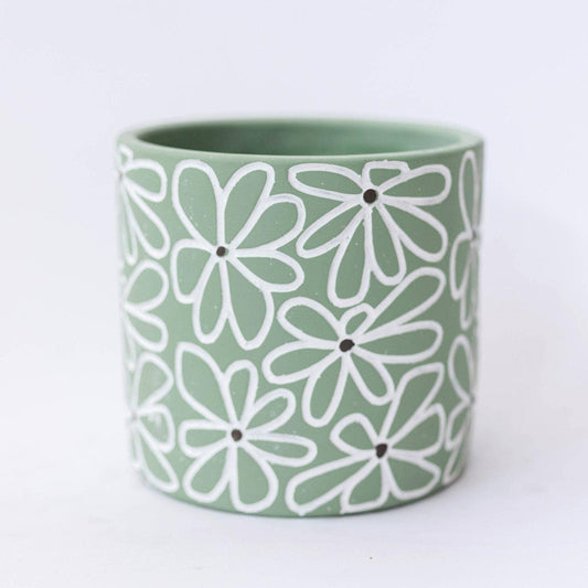 Cement Flower Pot