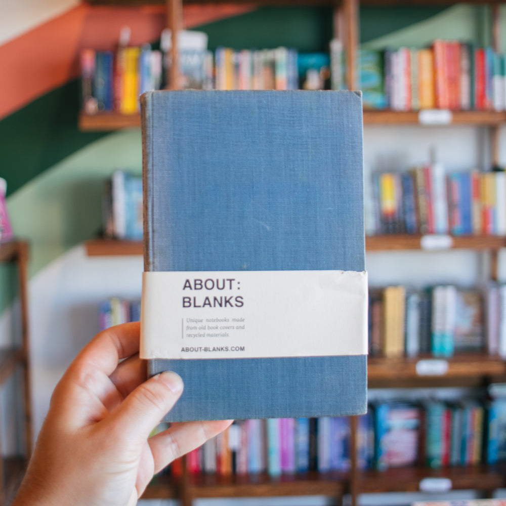 Vintage Book Journal: About Blanks