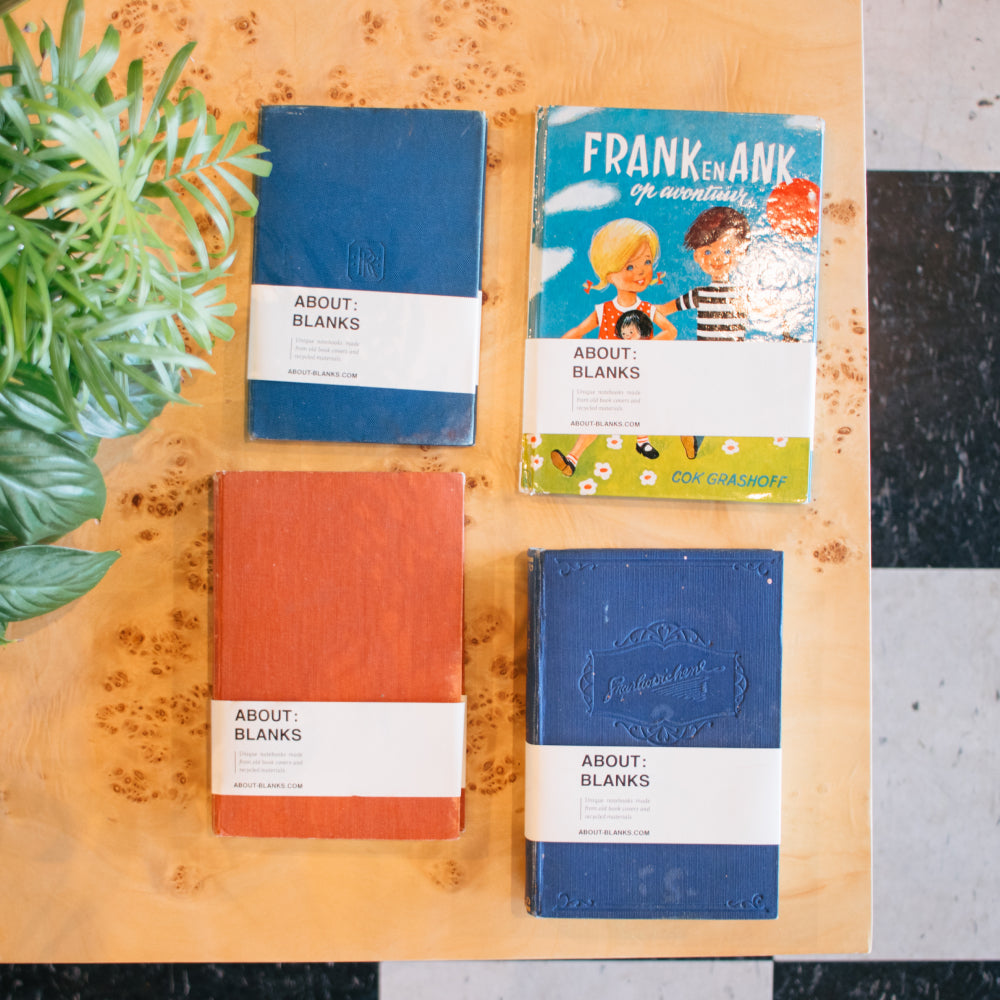 Vintage Book Journal: About Blanks