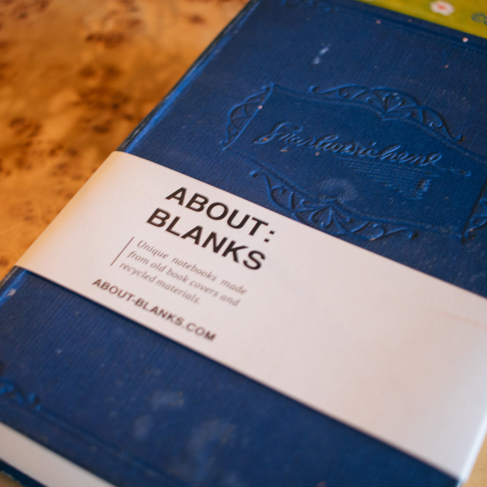 Vintage Book Journal: About Blanks