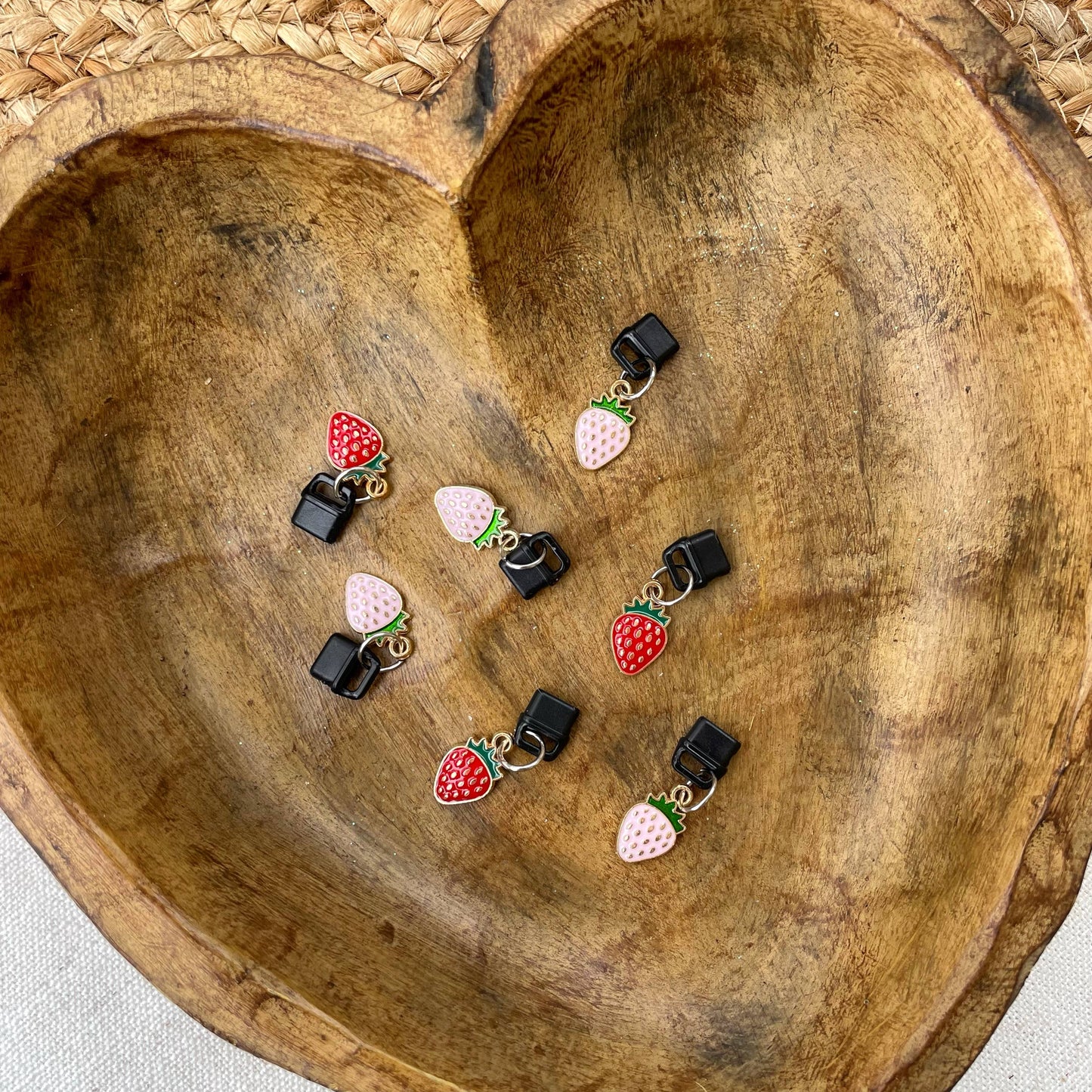 Strawberry Dust Plug Kindle Charm