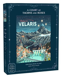 A Court of Thorns and Roses Official Greetings from Velaris 1000-Piece Puzzle: From the ACOTAR Collection