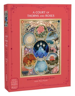 (10/06/26 PREORDER) A Court of Thorns and Roses Official Seven Courts of the Faerie Realm 1000-Piece Puzzle: From the ACOTAR Collection
