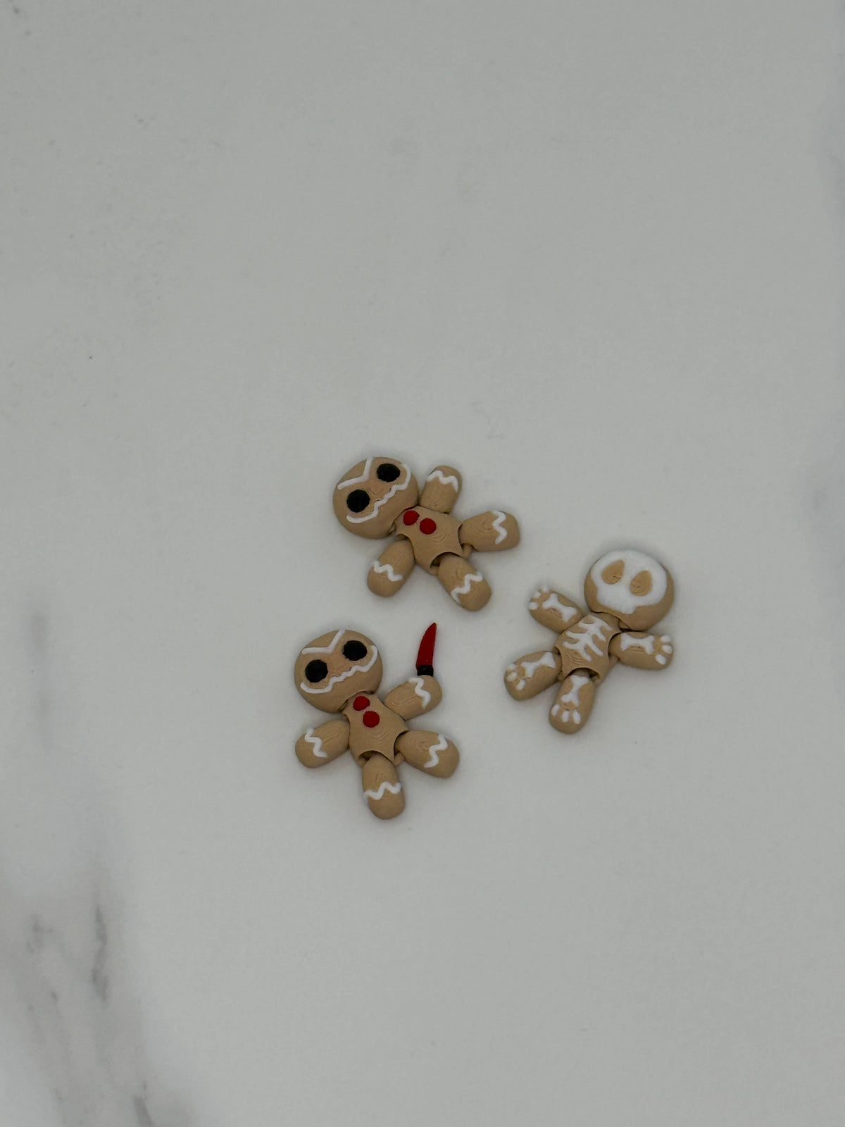 Tiny 3D Printed Pocket Halloween Fidgets