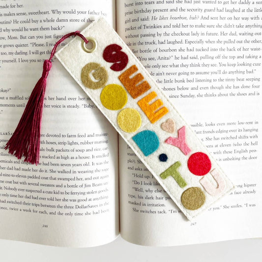 Good To See You Felt Bookmark