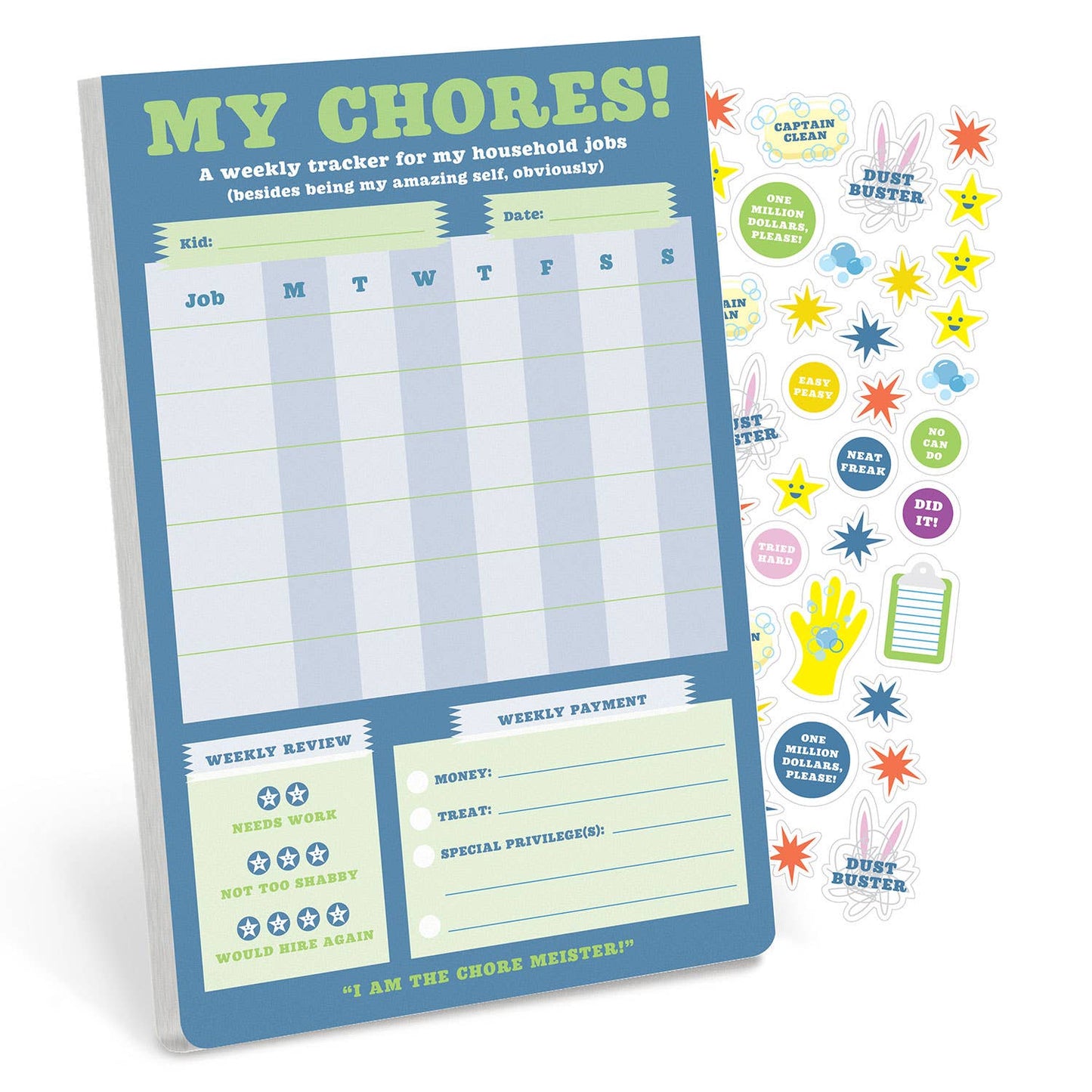 Knock Knock Kids - Chore Chart Can-Do Pads