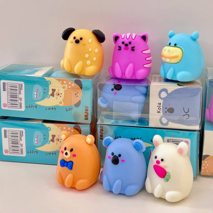 33319 ROUND ANIMALS PENCIL SHARPENER-24