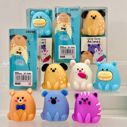 33319 ROUND ANIMALS PENCIL SHARPENER-24