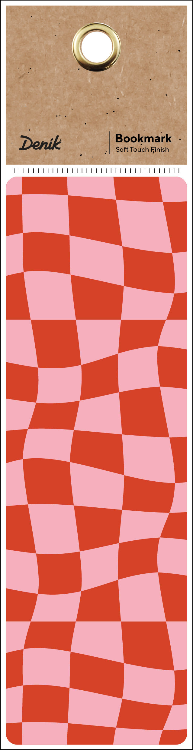 Wonky Checkers - Bookmark
