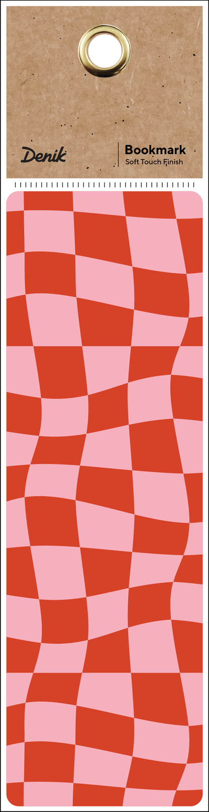 Wonky Checkers - Bookmark