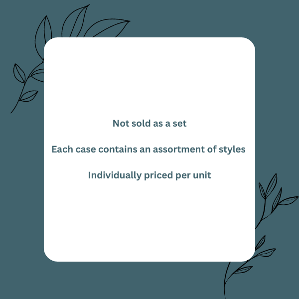 Blue/White Small Planters - 6 Asst - 3"D