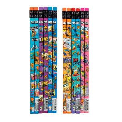 DOG MAN PENCILS  36/PACK
