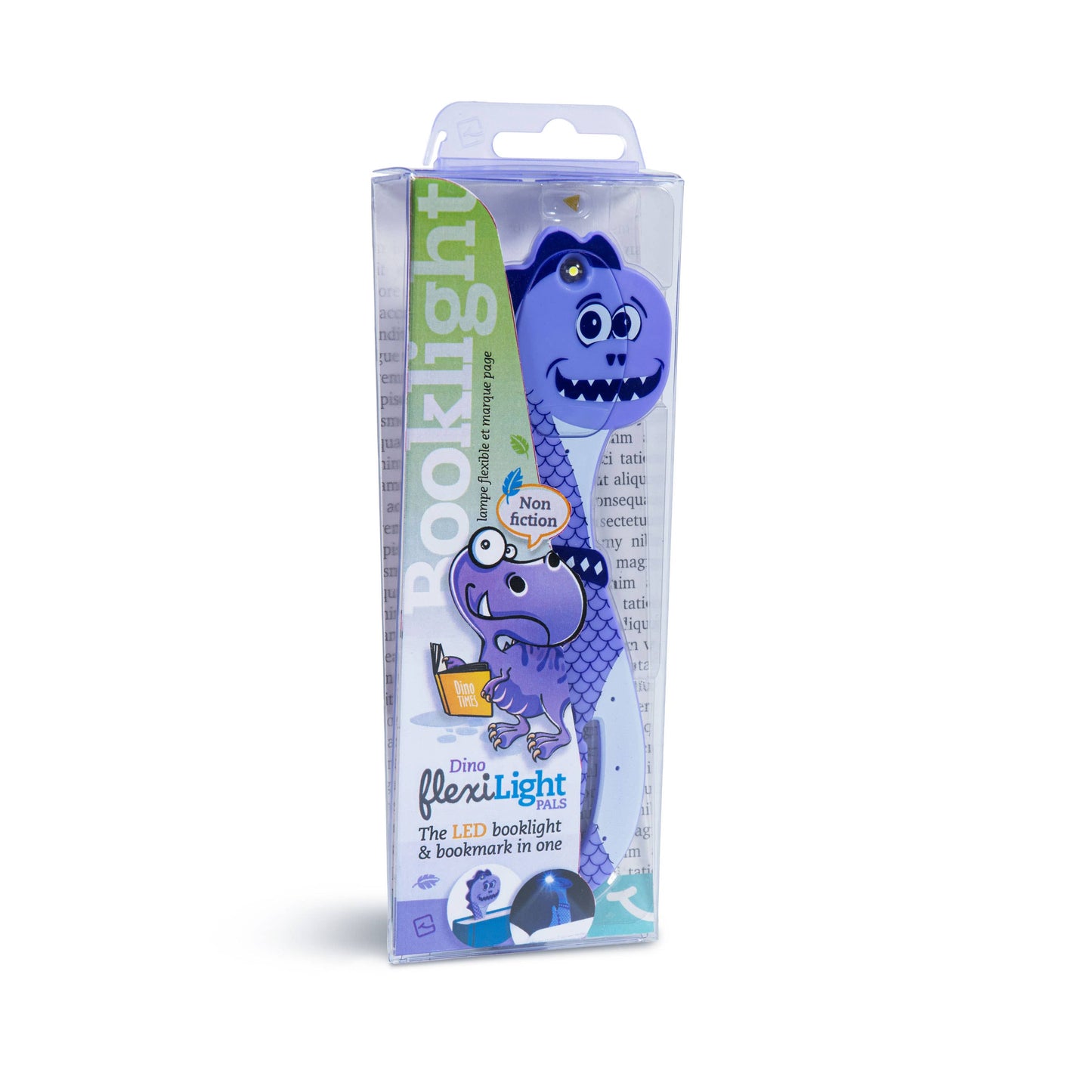 Flexilight Dinosaur - Booklight / Bookmark in one