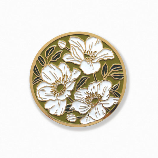 Vibrant Rosa Gold Drink Coasters | Summer + Garden Party