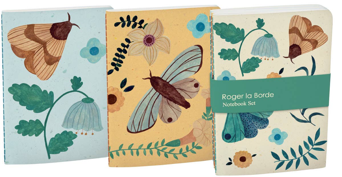 Flutter and Bloom A6 Softback Journal Set  - A6E 100S
