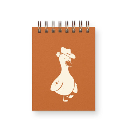 Howdy Duck Mini Jotter Notebook