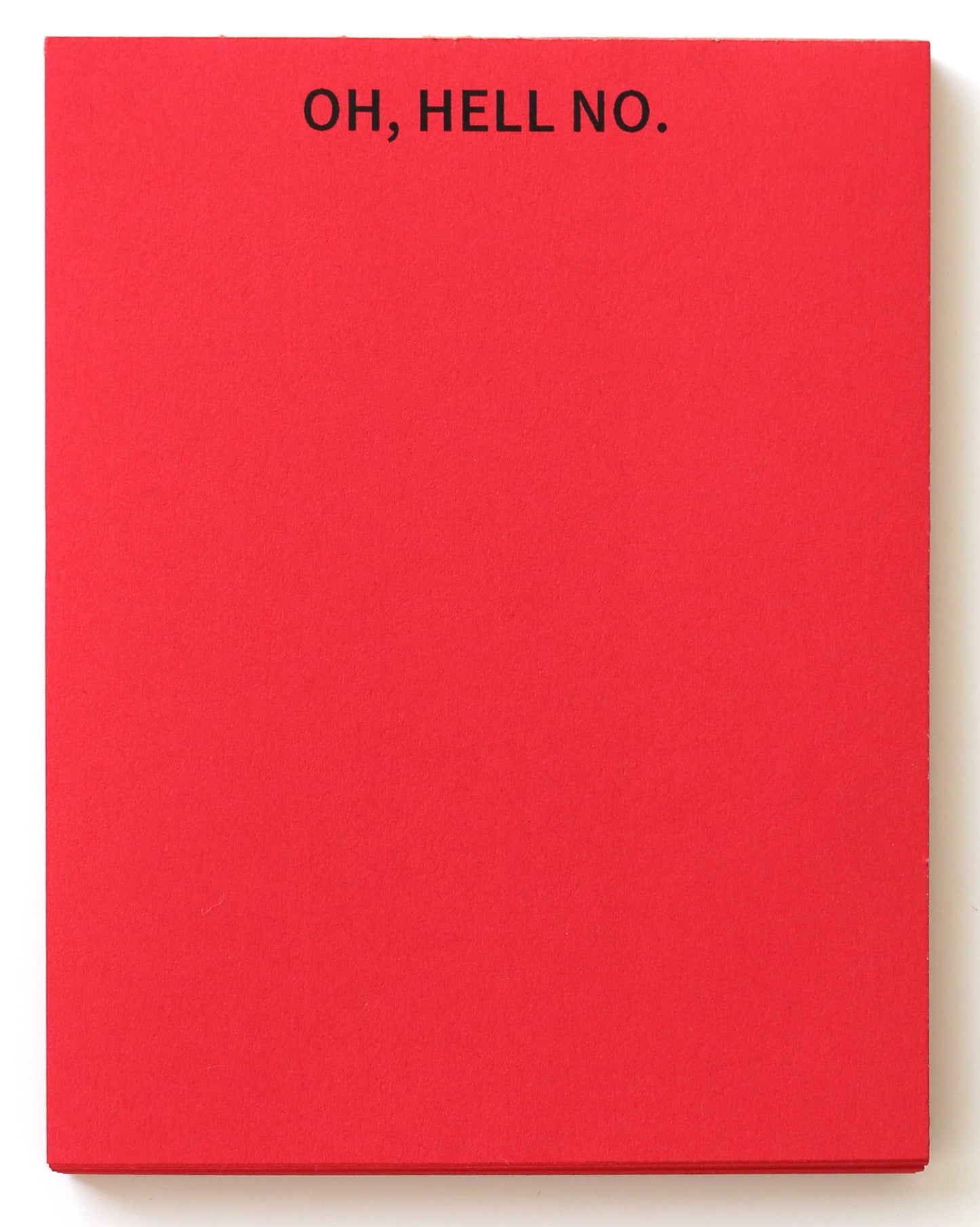 Oh Hell No Notepad
