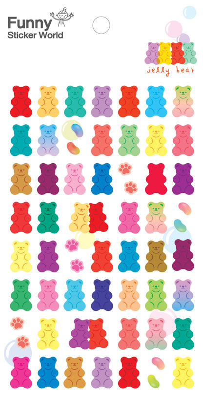 40282 GUMMY BEAR STICKERS