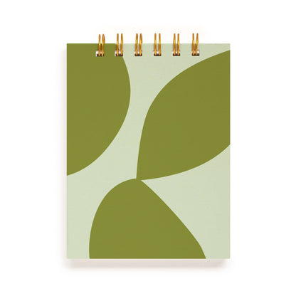 Moss Pebble Dotted Jotter Notebook