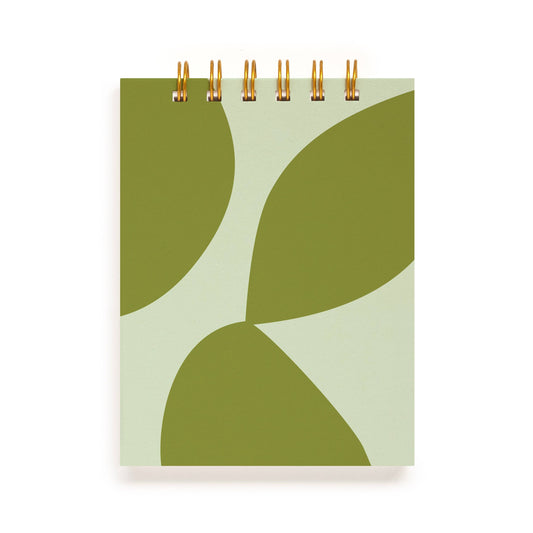 Moss Pebble Dotted Jotter Notebook