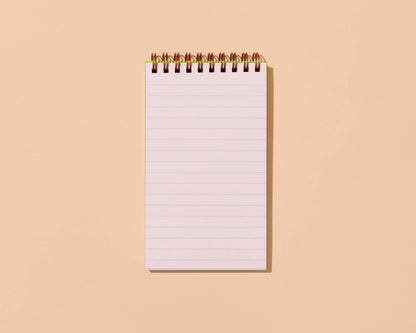 Letterpress Small Spiral Notebook (Lined)—Ghosts and Ghouls