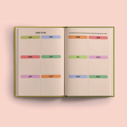2026 Weekly Planner | Diary Agenda A5 | Les Fleurs