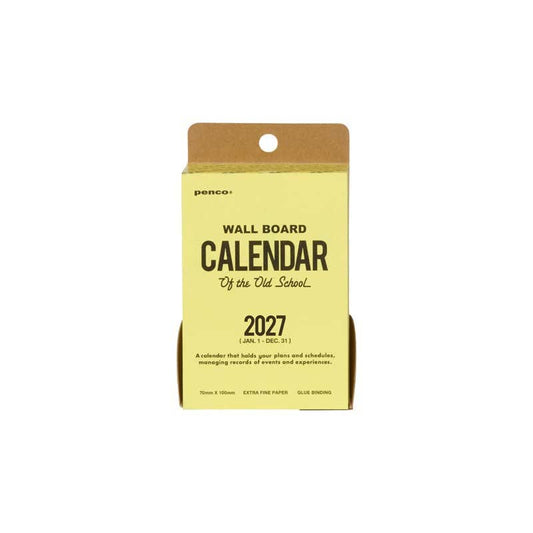 2027 Memo Block Calendar(Penco)